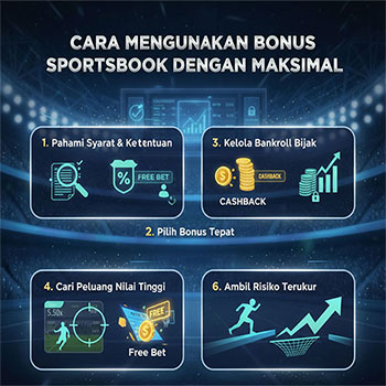 Cara Menggunakan Bonus Sportsbook dengan Maksimal