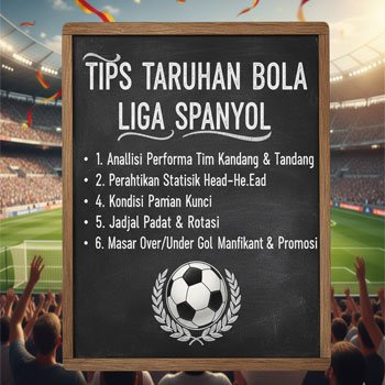 Tips Taruhan Bola Liga Spanyol